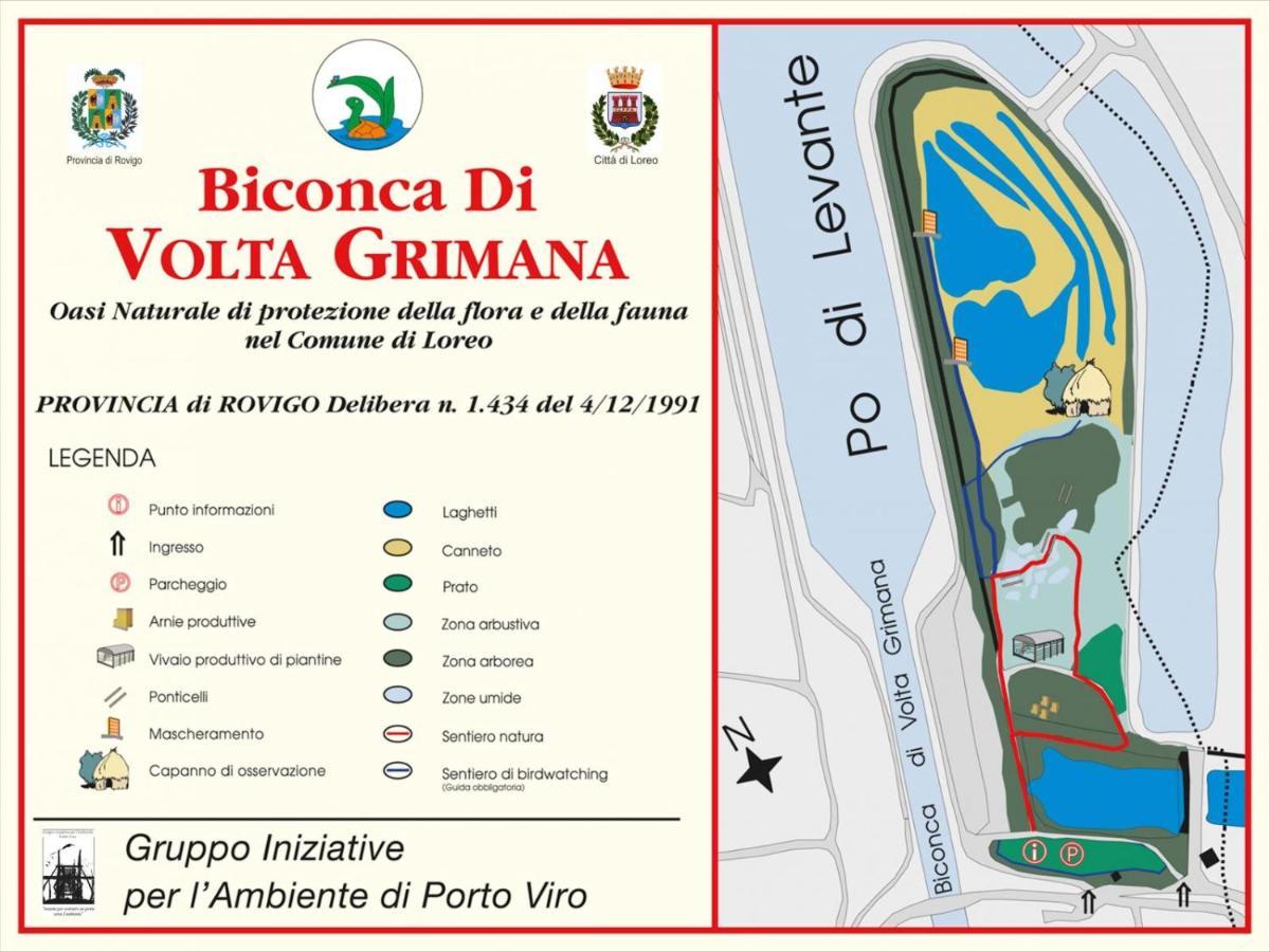 Alloggio Al Bacino Porto Viro Esterno foto